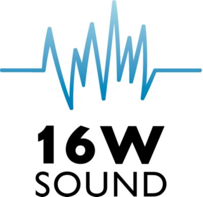2x8W RMS Incredible Surround