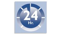 Up to 24 hour operation time before recharge