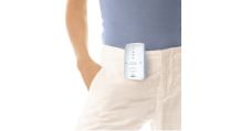 Belt clip for convenient, hands-free monitoring