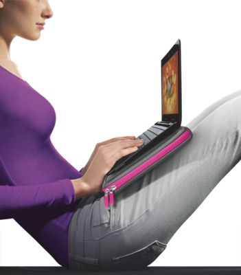 Confortable pour une utilisation sur vos genoux