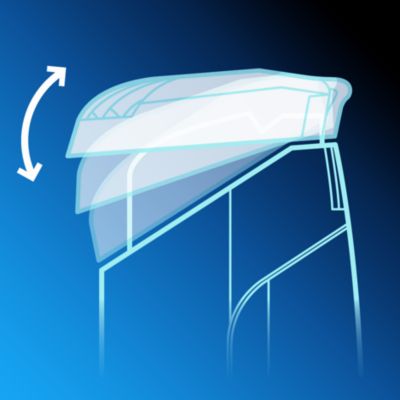 Contour following comb