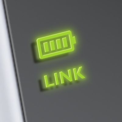 Link & sound level lights