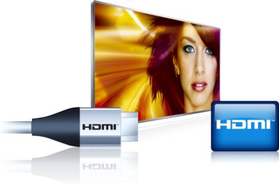 4 HDMI-Eingänge mit EasyLink