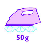 Ciągły strumień pary do 50 g