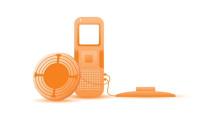 Built-in wire storage