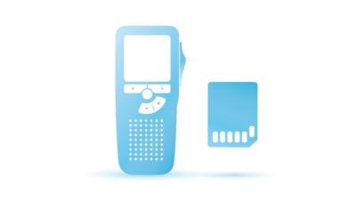 Exchangeable memory card