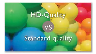 Crystal clear HD (720p) videos