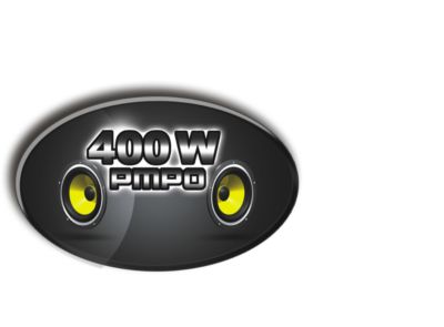 400W PMPO Sound Output