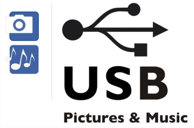 USB ( MP3 + JPEG )