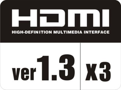 3 HDMI Inputs (ver. 1.3)
