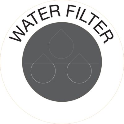 Filtre à eau intégré