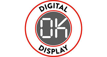 Digital display for easy navigation