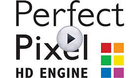 Full HD ТВ с Perfect Pixel HD Engine для непревзойденной чистоты изображения Perfect Pixel HD