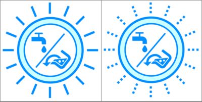 Anzeige für Wasserstand