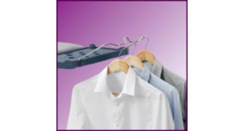 Можно повесить одежду после глажения: удобная вешалка