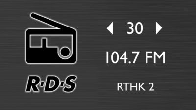 UKW-Radio mit RDS und 30 Programmspeicherplätzen