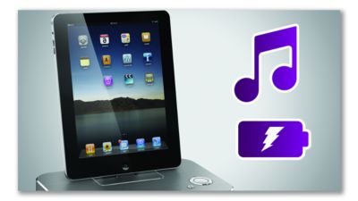 Spill av og lad iPod/iPhone/iPad
