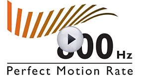 Технология Perfect Motion Rate (PMR) 800 Гц для невероятной четкости изображения Технология Perfect Motion Rate 800 Гц