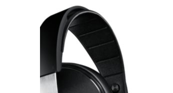 3D inner headband adjusts automatically to your head shape