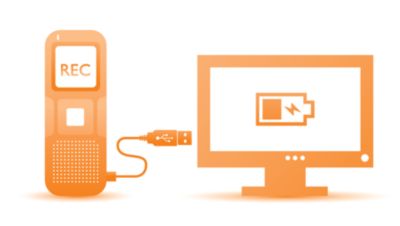 USB powered recording