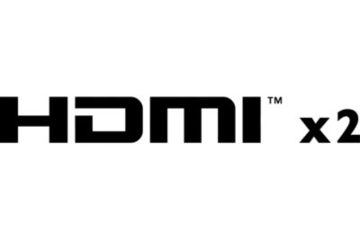 2 HDMI inputs