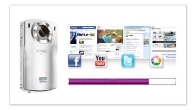 Instant upload to Facebook