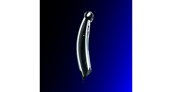 Ergonomischer Gummigriff für optimale Handhabung