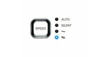 3-step fan speed lets you adjust air flow to your liking