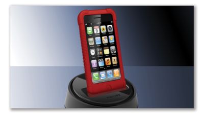 Priključite iPod/iPhone v etuiju