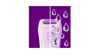 Wet & Dry pour une utilisation dans et hors de la douche