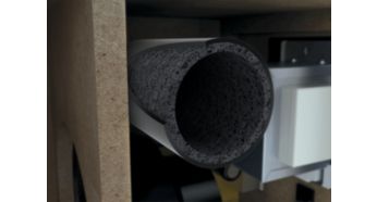 SPD™ innovative bass port technology for deep, rounded tones