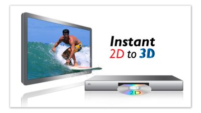 Øjeblikkelig 2D til 3D-konvertering