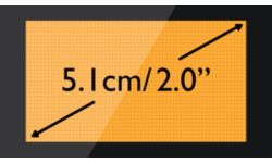 Дисплей с точечной матрицей 5,1&nbsp;см (2,0