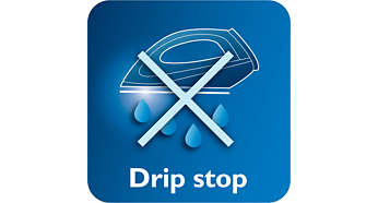 Drip-stop system keeps your garments spotless while ironing