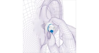 Écouteurs intra-auriculaires avec embouts compacts pour un confort optimal