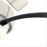 Flat anti-tangle cable
