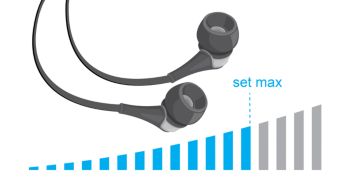 Maximum volume limit for safe listening