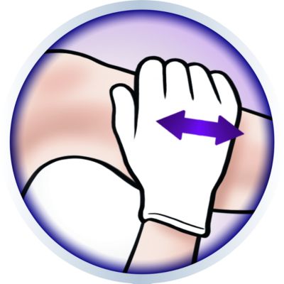 Exfoliation glove