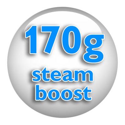 170 g steam boost