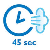 Fast heat up time Fast heat up time