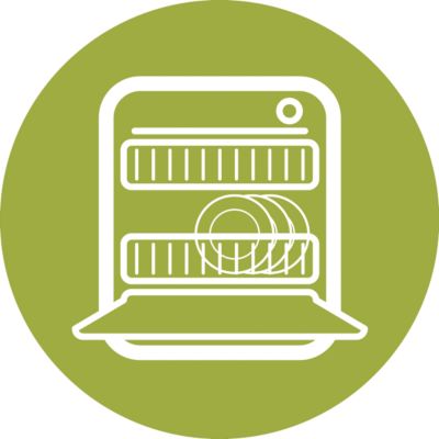 Dishwasher-safe parts