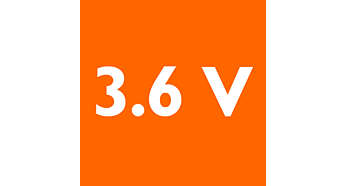 Powerful 3.6 V NiMH batteries
