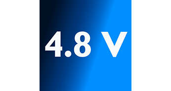 Powerful 4.8 V NiMH batteries
