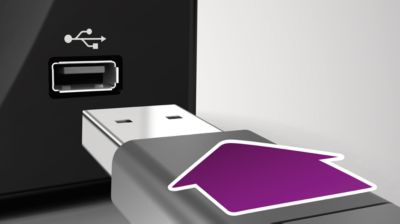 Built-in USB port