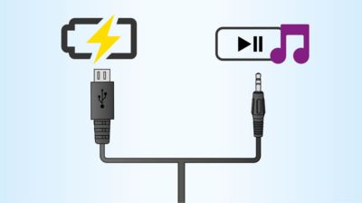 Charge and play in one cable