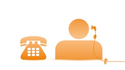 Telephone pick-up mic