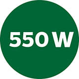 Потужний мотор 550 Вт Мощный мотор 550 Вт