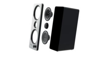 Dumbbell speaker design for naturally balanced sound