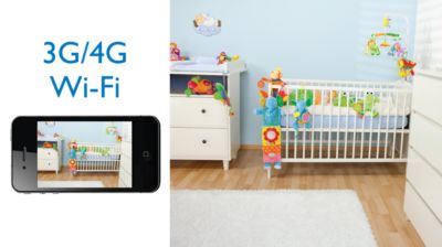 Watch your baby on 3G/WiFi/4G
