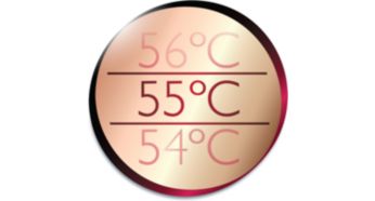 Thermoprotect for a constant caring temperature of 55°C